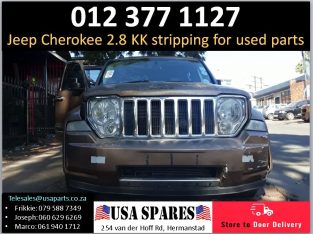 Jeep Cherokee 2.8 KK 2008-13 stripping for used parts