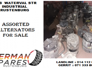 Assorted Alternators for sale