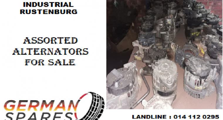 Assorted Alternators for sale