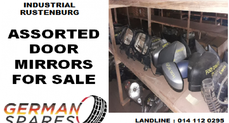 Assorted door mirrors for sale