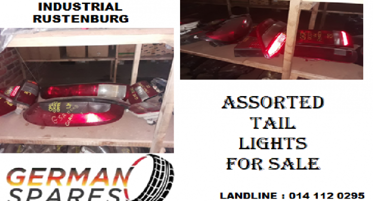 Assorted tail lights for sale