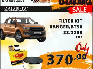 Filter Kit Ranger/BT50 ONLY R370 at Wierdapark Midas!