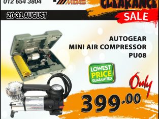 AutoGear Mini Air Compressor ONLY R399 at Wierdapark Midas!