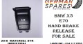 Bmw X5 E70 HAND BRAKE RELEASE FOR SALE