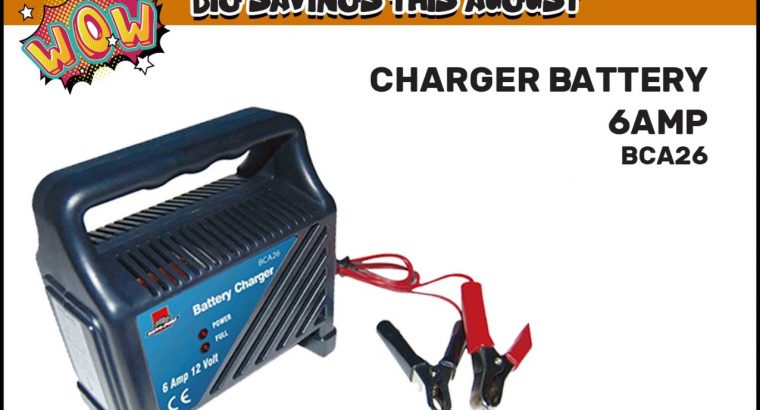 Battery Charger 6AMP ONLY R315 at Downtown Spares!