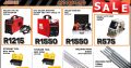 Welding Equipment SALE at Midas Bela Bela! Valid from 15-31 Aug!