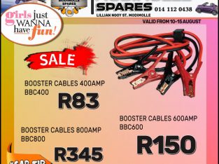 Get Booster Cables at these amazing LOW prices!