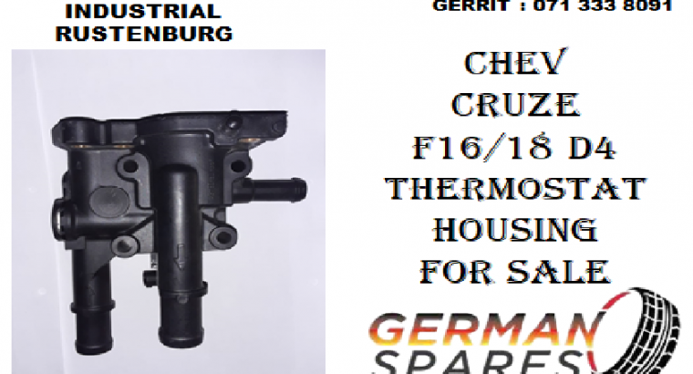 Chev Cruze F16/18 D4 thermostat housing for sale