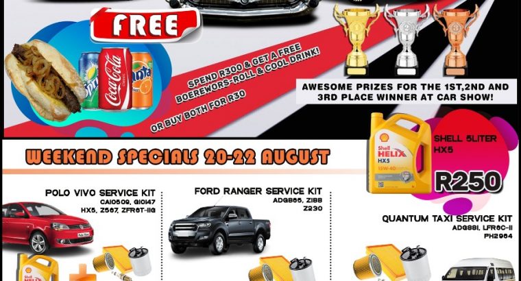 Car Show 21 August 2021 at Discounter Midas!