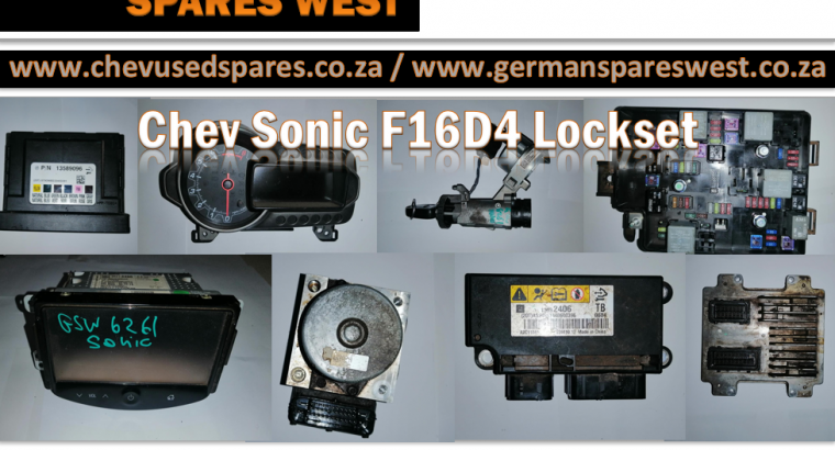 Chev Sonic F16D4 Lockset
