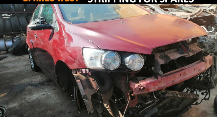 Chev Sonic 1.6 2015 Stripping for USED Spares