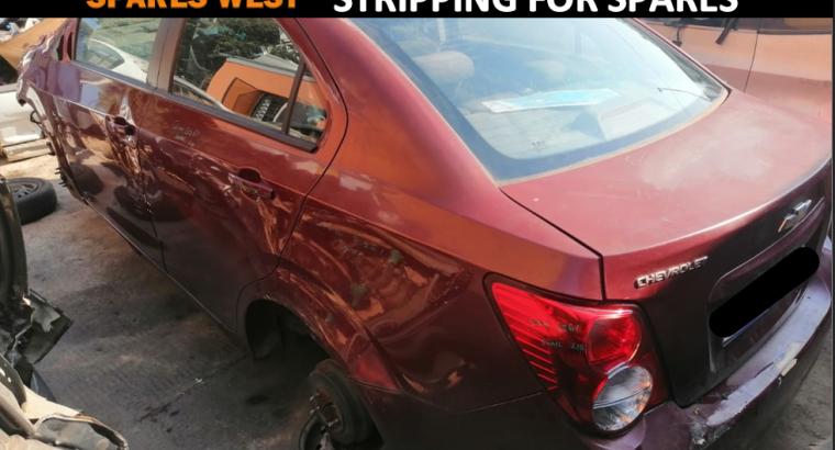 Chev Sonic 1.6 2015 Stripping for USED Spares