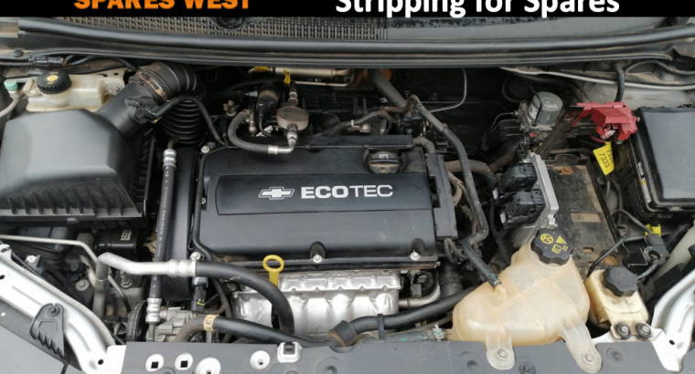 Chev Sonic 1.6 Stripping for USED Spares