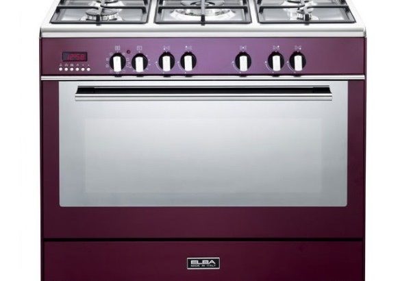 ELBA 90cm Fusion 5 Burner Gas/Electric Cooker