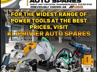 Widest range of power tools at the BEST prices!