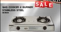 Gas Cooker 2 Burner Stainless Steel ONLY R359 at Midas Witbank!