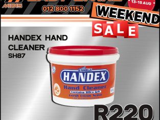 Handex Hand Cleaner ONLY R220 at East-Lynne Midas!