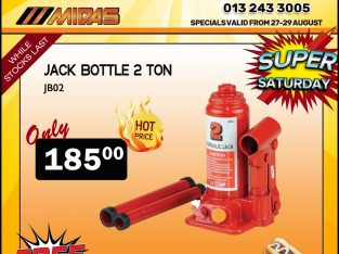 Jack Bottle 2 Ton ONLY R185 at Middelburg Midas!