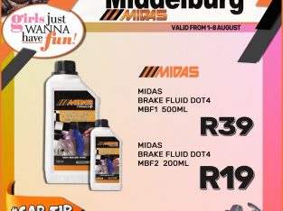 Midas Brake Fluid!