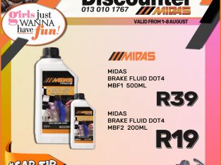 Midas Brake Fluid!