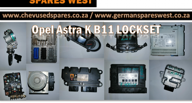 Opel Astra K B11 Lockset