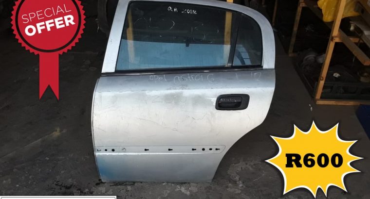 Opel Astra G Classic Used Rear Doors & Spares