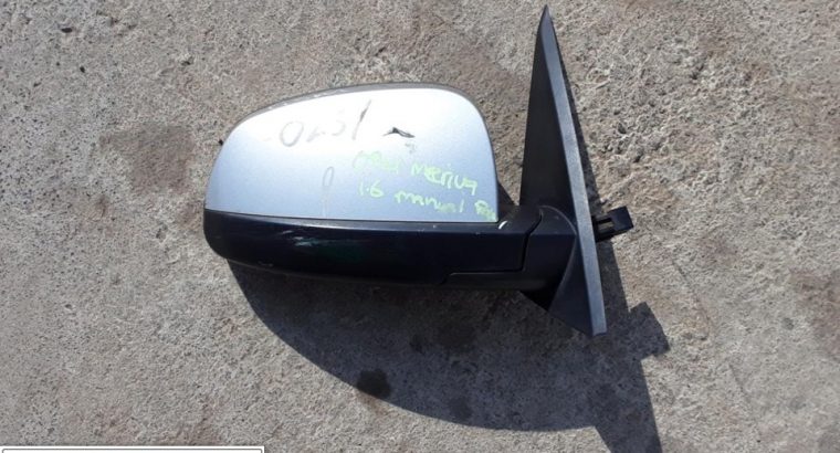 Opel Meriva Used Manual Door Mirror & Spares