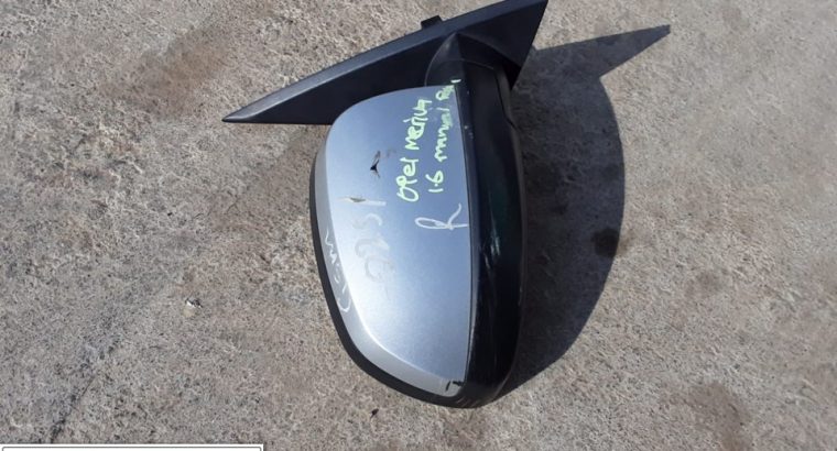 Opel Meriva Used Manual Door Mirror & Spares