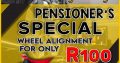 Pensioner’s Wednesday Special!