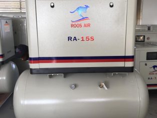 2 in 1, Screw Compressor & Air Receiver, ROOS AIR, RA-15S, 15kW,