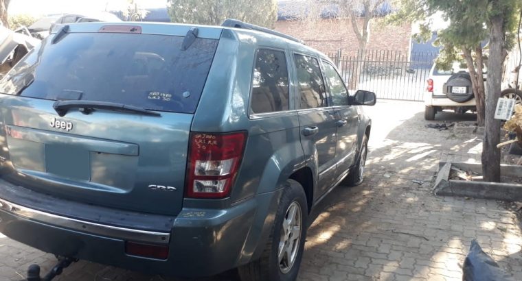 Jeep Grand Cherokee 3.0 Wk 2005-10 stripping for used parts