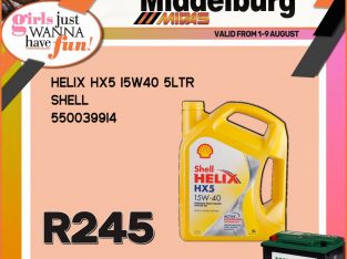 Shell Helix HX5 15W40 5L ONLY R245!