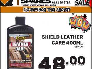 Shield Leather Care 400ML ONLY R48 at Downtown Spares!
