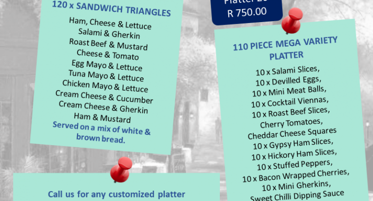 Snack Platters for All Occasions – Durban