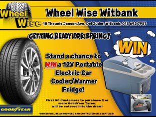 Stand a chance to WIN a 12V Portable Electric Car Cooler Fridge!