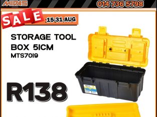 Storage Tool Box 51CM ONLY R138 at Midas Bela Bela!