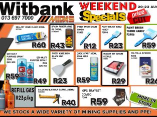 Weekend Specials at Midas Witbank! Valid from 20-22 Aug 2021!