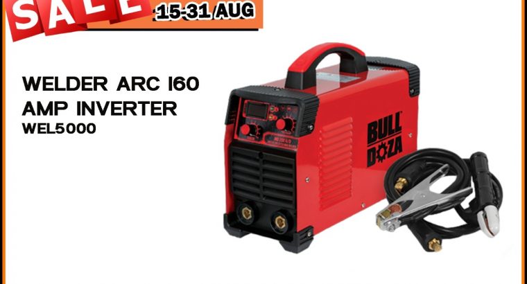 Welder ARC 160 AMP Inverter ONLY R1215 at Midas Bela Bela!