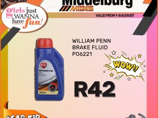 William Penn Brake Fluid ONLY R42!