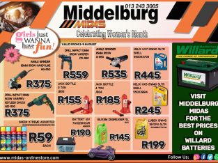 Celebrating Women’s Month at Middelburg Midas -Sparesworld!