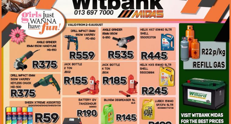 Celebrating Women’s Month at Midas Witbank!