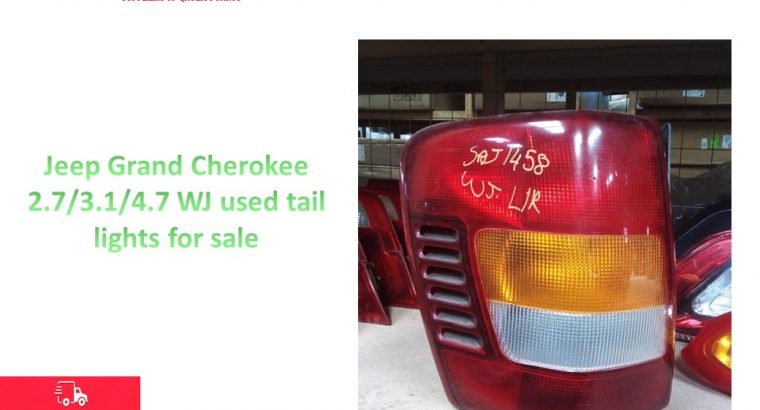 Jeep Grand Cherokee 2.7/3.1/4.7 WJ 1999-04 used tail lights
