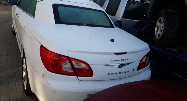 Chrysler Sebring 2.7 sport 2005-13 stripping for used spares