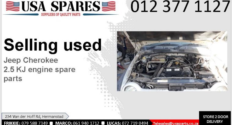 Jeep Cherokee 2.5 KJ 2002-07 used engine spare parts for sale
