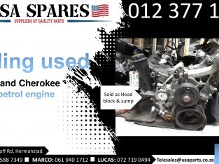 Jeep Grand Cherokee 4.7 WJ petrol 1999-04 used engines for sale