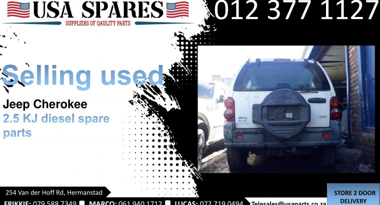 Jeep Cherokee 2.5 KJ 2002-07 used spare parts for sale