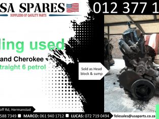 Jeep Grand Cherokee 4.0 ZJ straight 6 petrol 1992-98 used engines