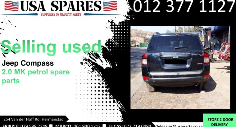 Jeep Compass 2.0 MK 2007-17 used spare parts for sale