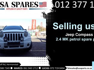 Jeep Compass 2.4 MK 2007-17 used spare parts for sale