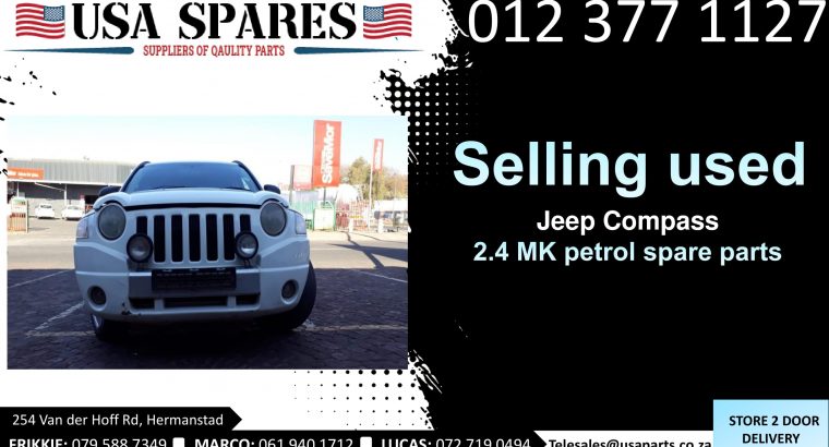 Jeep Compass 2.4 MK 2007-17 used spare parts for sale